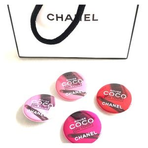 Chanel Shopping Bag & Pins!!